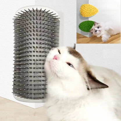Ultimate Cat Scratcher Massager: Grooming Brush & Hair Remover for Happy, Healthy Pets