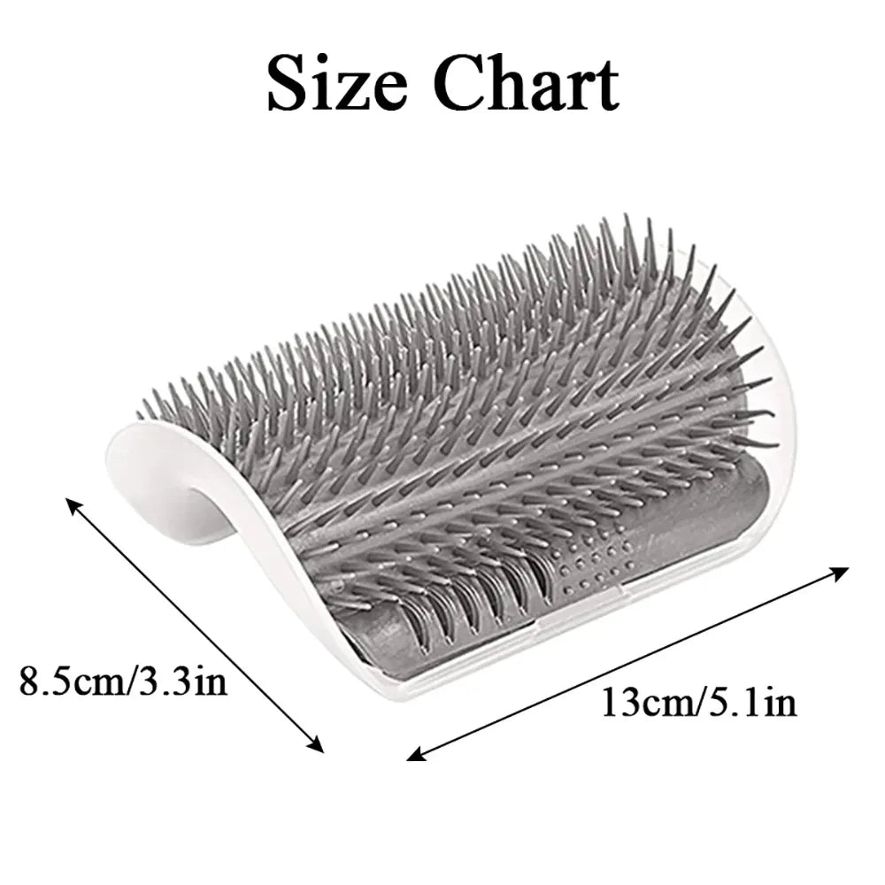 Ultimate Cat Scratcher Massager: Grooming Brush & Hair Remover for Happy, Healthy Pets